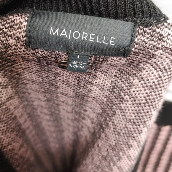 Majorelle Carrie houndstooth knit skirt set S - Picture 11 of 16